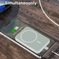 🔋⚡ Magnetic Wireless Power Bank 🔁 | Snap-On Charger for Android 🤖 & iPhone 📱 | Fast Charging 🚀 | 10000mAh Power Boost 🔥