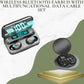 Wireless Bluetooth Cable Earbud M10 With Multifuncational Data Cable Set