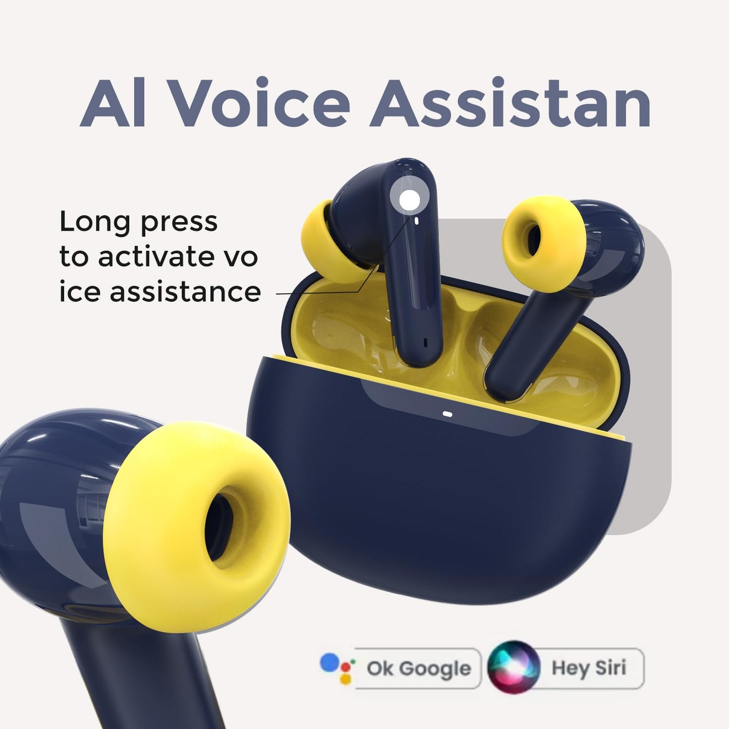 Truly Wireless Earbuds – 45ms Gaming Mode & Deep Bass