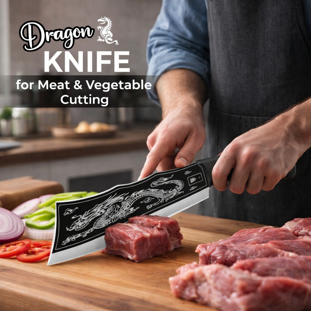 Dragon Knife For Meat & Vegetable Cutting @ Just ₹499/-