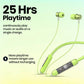 🎧🎵 Transparent Bluetooth Neckband 💚 | 72H Battery Life 🔋 |HD Voice | Deep Bass🔋✨