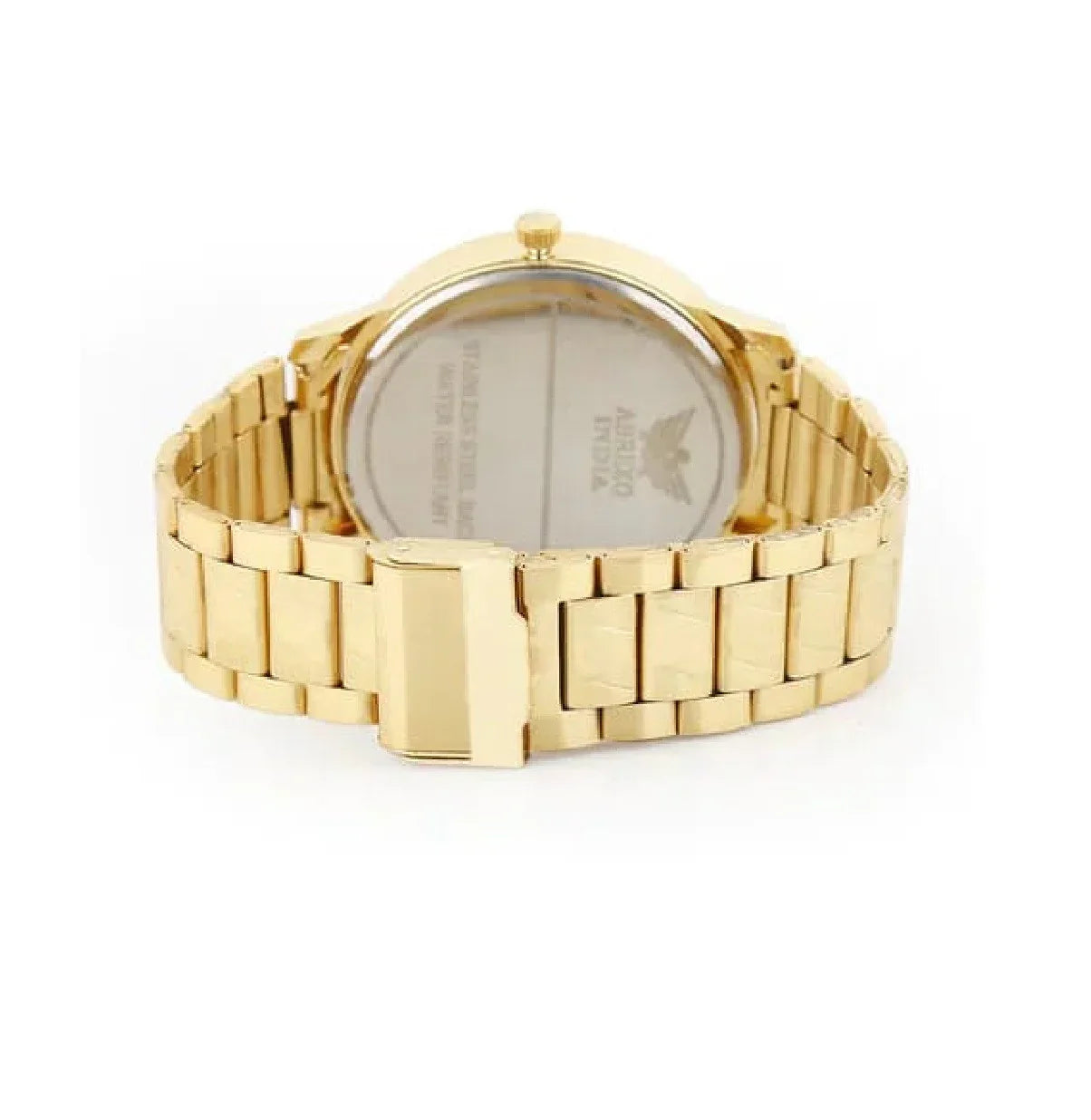 Wireless Watch Earpods With Charging Inbuilt Powerbank With Free Golden Analog Watch