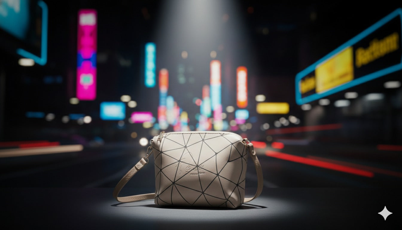 Women’s Diamond Pattern Crossbody Elegant Sling Bag