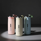 Leak-Proof Glass Water Bottle with Silicone Protective Sleeve