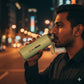 Leak-Proof Glass Water Bottle with Silicone Protective Sleeve