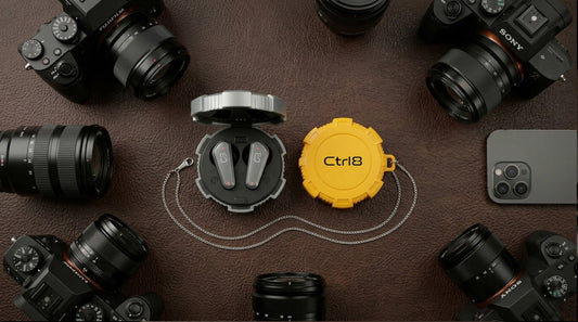 Ctrl8 Arc Reactor Pro Bass Earbuds + FREE Chain – 40H Playtime | HD Sound